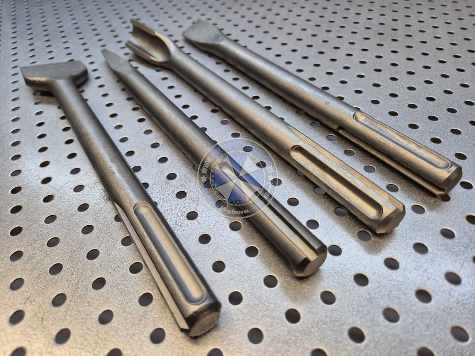 Zest. 4 dłut do betonu SDS-MAX dłuta do betonu SDS-MAX dłuto do betonu