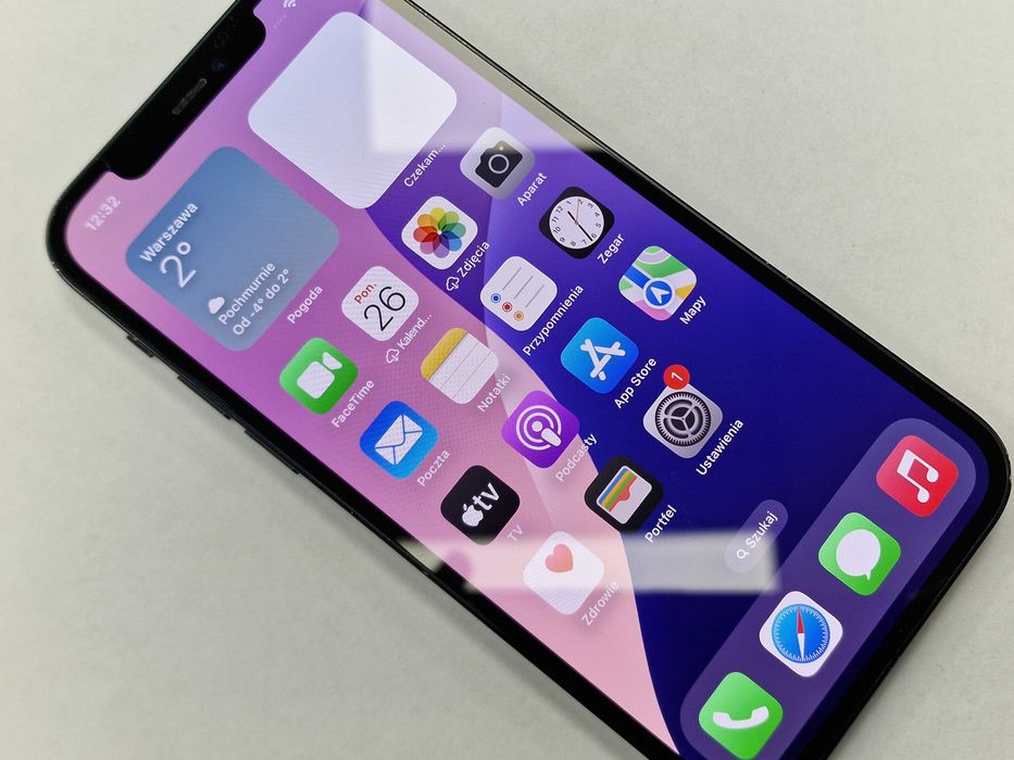 Iphone 12 64GB/ Black/ Bat 78%/ Grade B/ Gwarancja + ładowarka