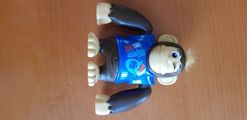 Małpka przyjaciel robot