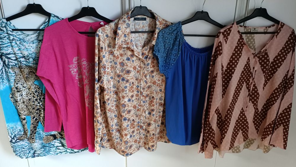 20szt mix Bluzka damska sukienka  duże rozmiary  boks 72