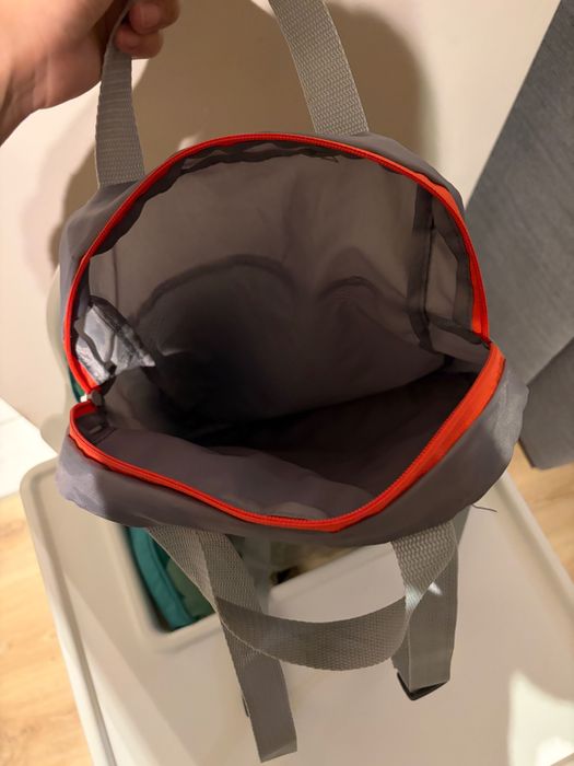 Mały szary plecak/torba z IKEA