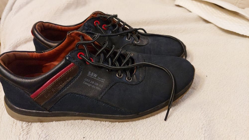 Туфли  кожанные.