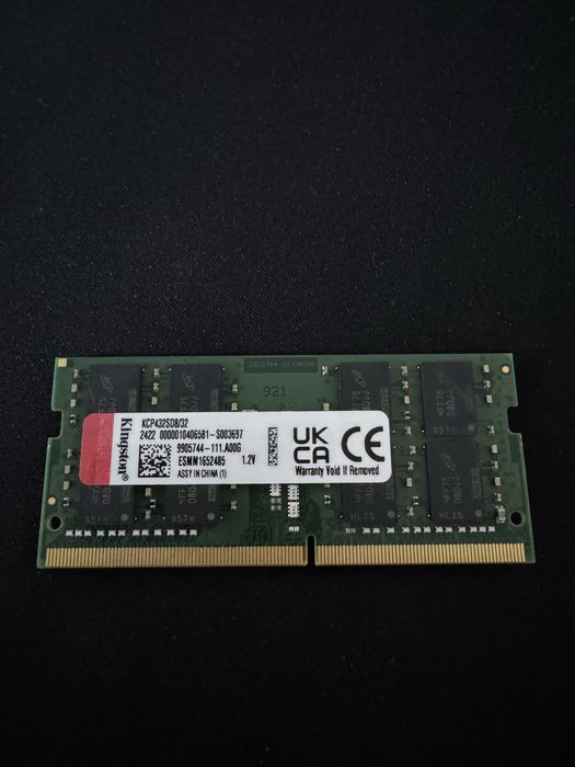Memoria ram ddr4 32gb kingston