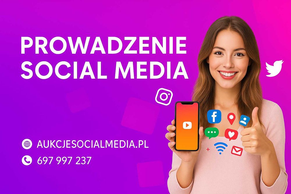 Prowadzenie Facebooka, Reklama Facebook Instagram TikTok Rolki Montaż