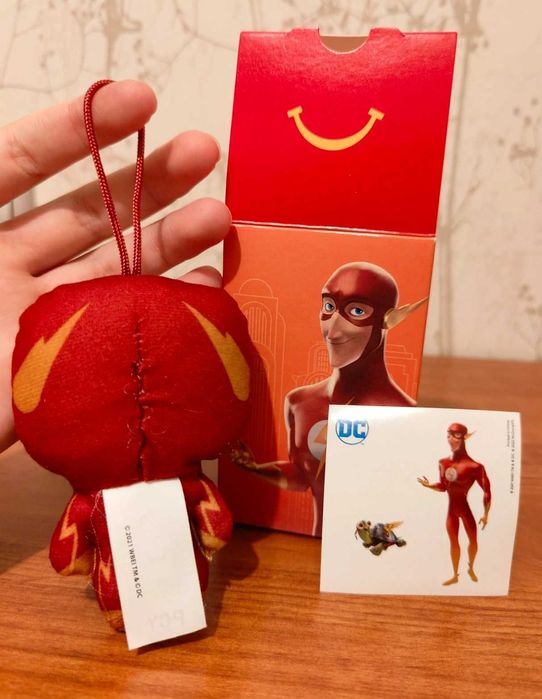 Brinquedo "THE FLASH" – McDonald’s Happy Meal 2021 (c/caixa original)