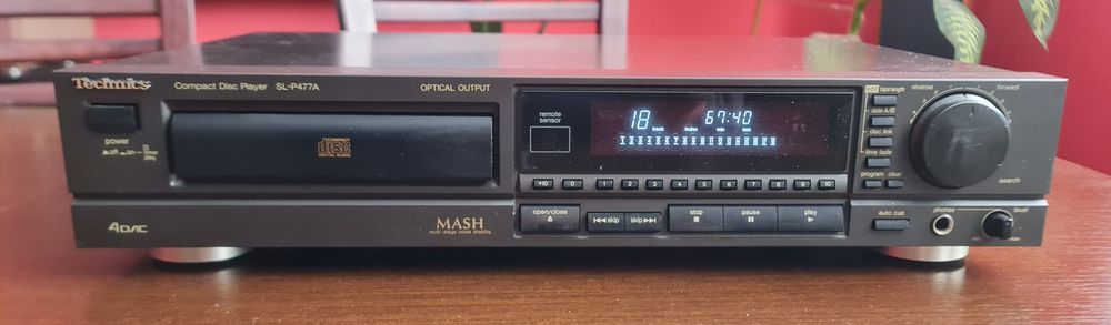 Technics cd SL-P477A optical output