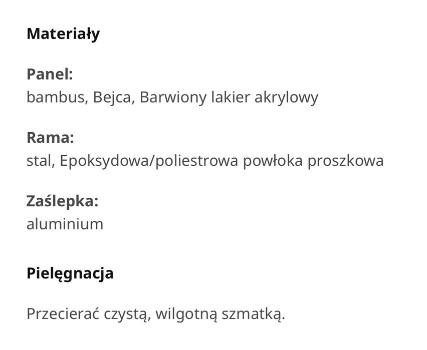 Stolik/konsola Jattesta Ikea, nowy