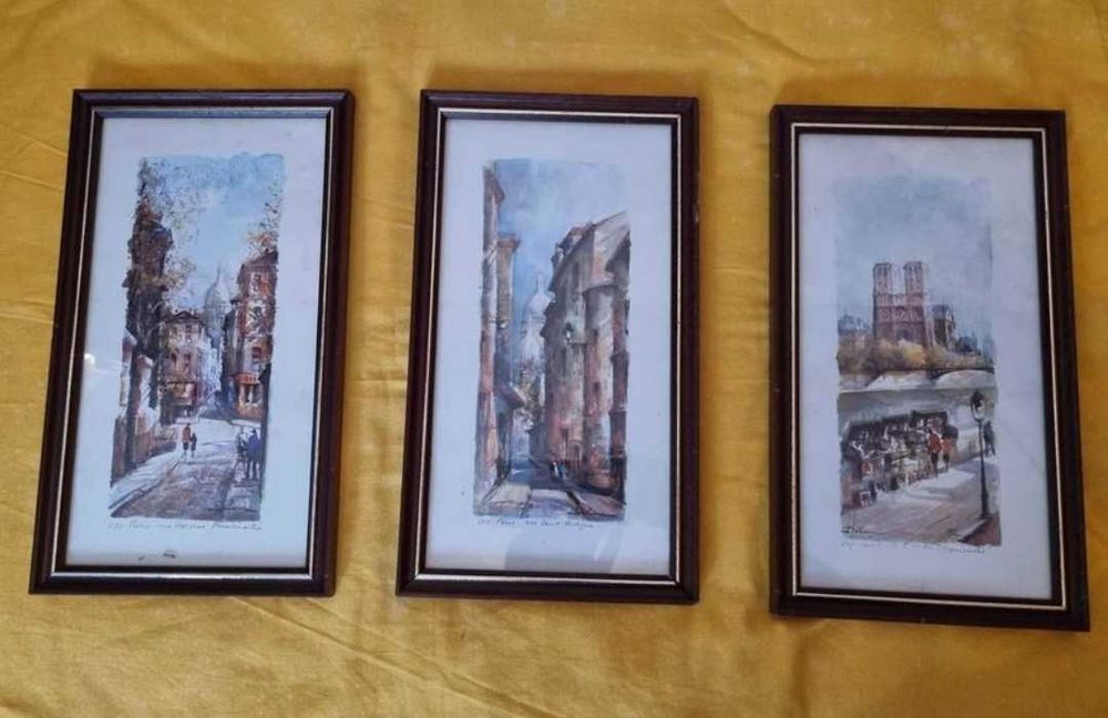 Quadros Antigos de Paris