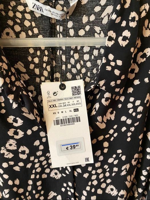 Vestido talha XXL Zara