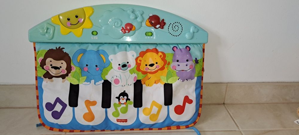 FISHER price Interaktywne Pianinko do Łóżeczka