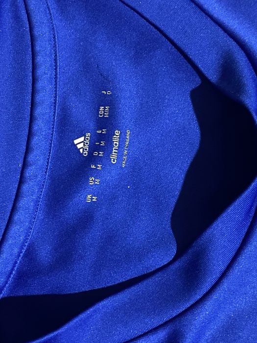 Синя спортивна футболка Adidas Entrada 18 Climalite (Розмір M) оригінал