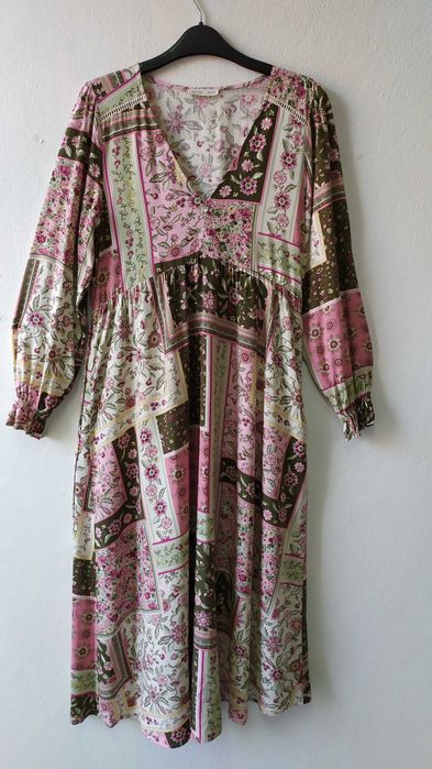 Vestido comprido, Springfield, tam. L