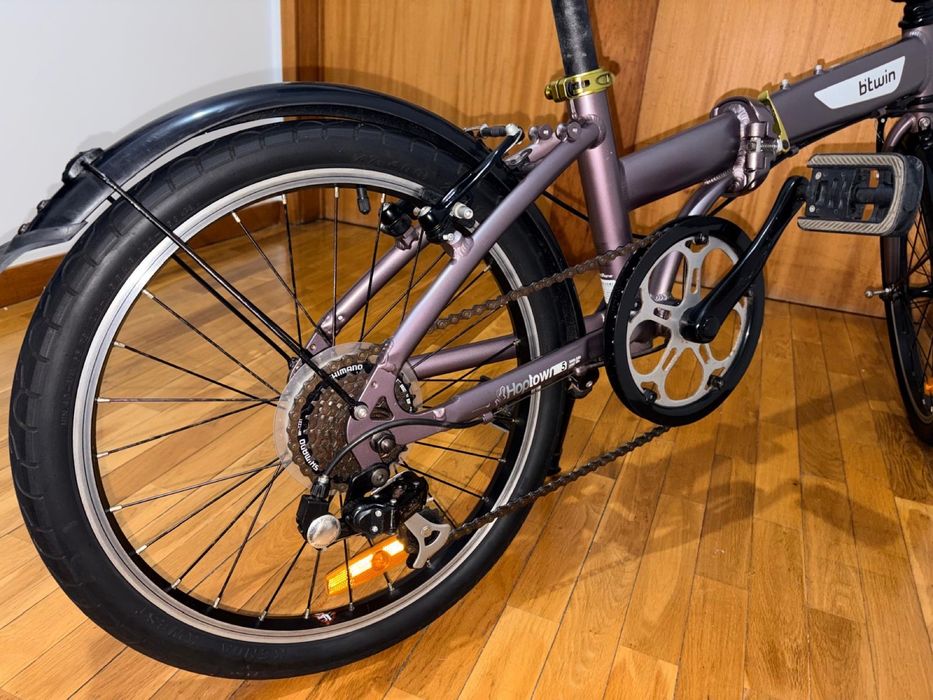 Bicicleta dobravel btwin