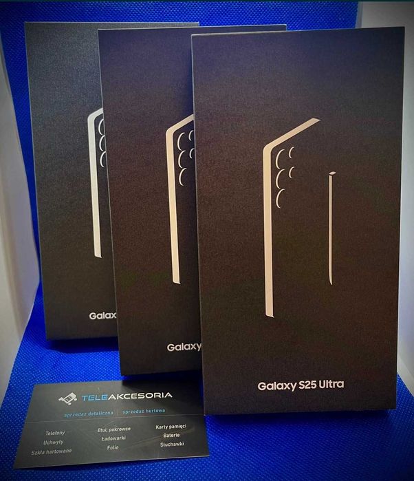 SAMSUNG GALAXY S25 ULTRA | 256GB | Titanium Black/Titanium SilverBlue | Carrefour Kutno CENA:3499,-