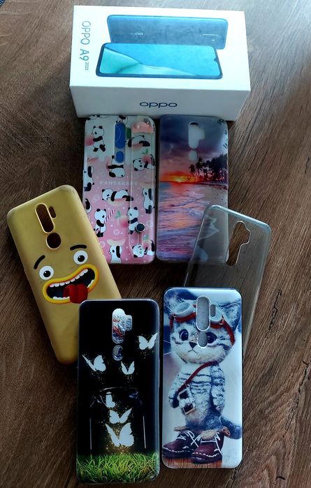 Etui silikonowe Oppo A9
