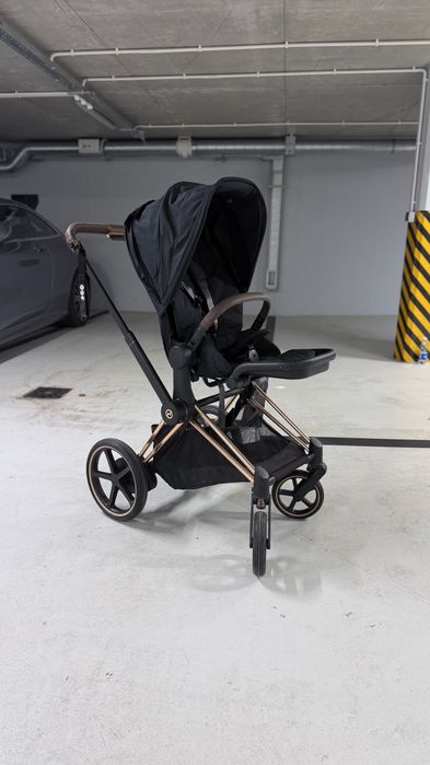 Spacerówka Cybex e-priam 4.0 DJ Khaled i Sepia Black JAK NOWY!