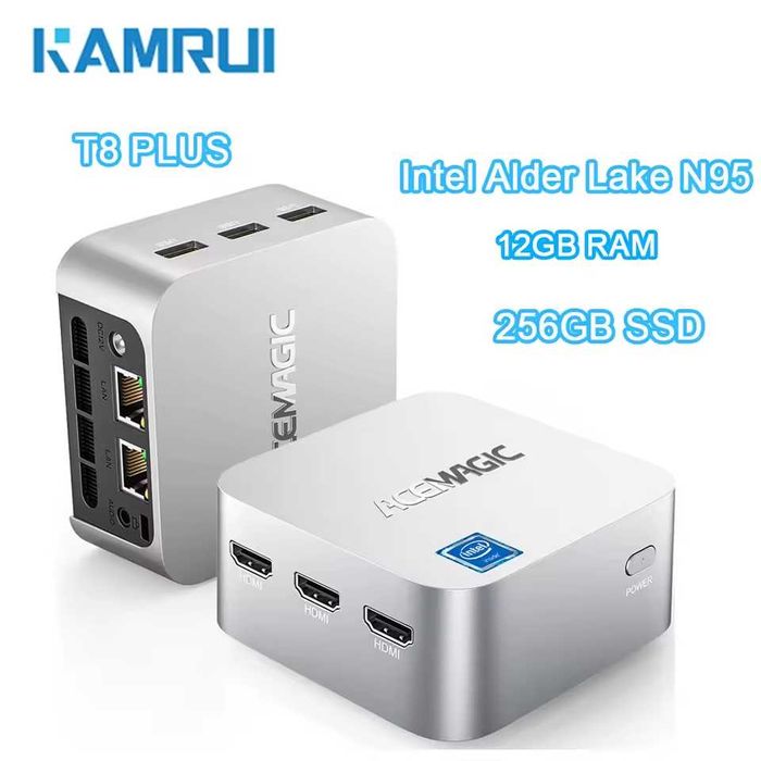 Міні-ПК T8 Plus/N95/ 12 ГБ LPDDR5 /256 ГБ SSD /Windows 11 pro