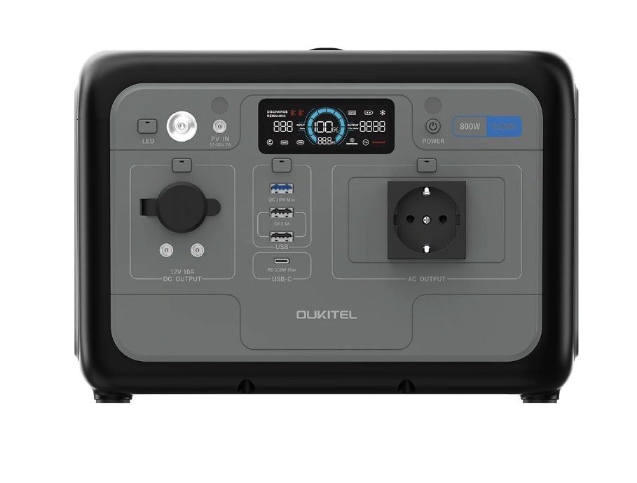 Зарядна станція OUKITEL P800 (800 Вт, 512 Вт/час)