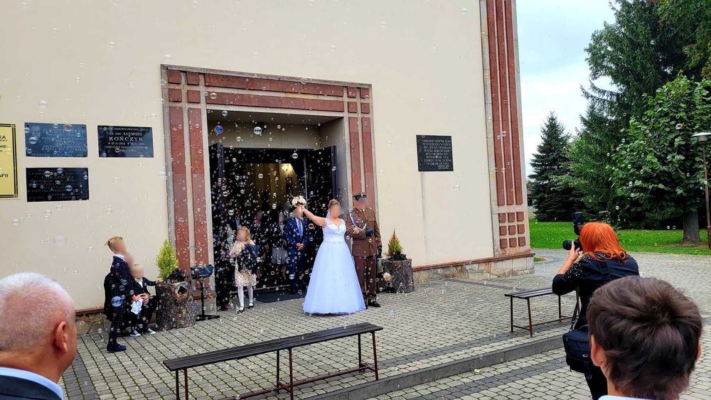 Fotobudka Bańki mydlane Wesele Dym Maserati Mercedec GLE