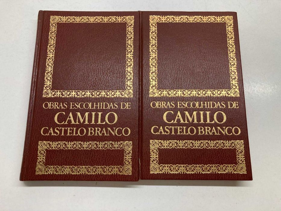 2 Livros - Obras Escolhidas de Camilo Castelo Branco