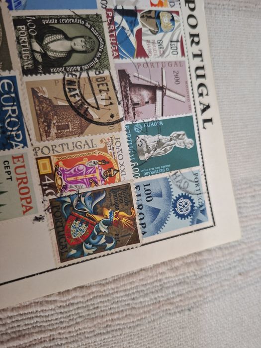 18 selos portugueses
