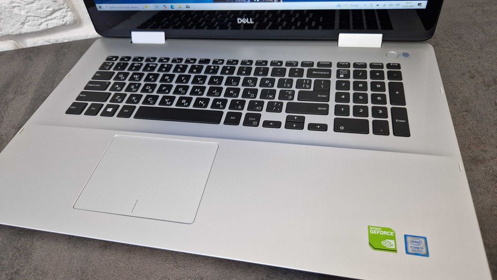 Ноутбук  Dell Inspiron 7786/i7-8565U/16 /1 ТБ ssd/NVIDIA/Ексклюзив