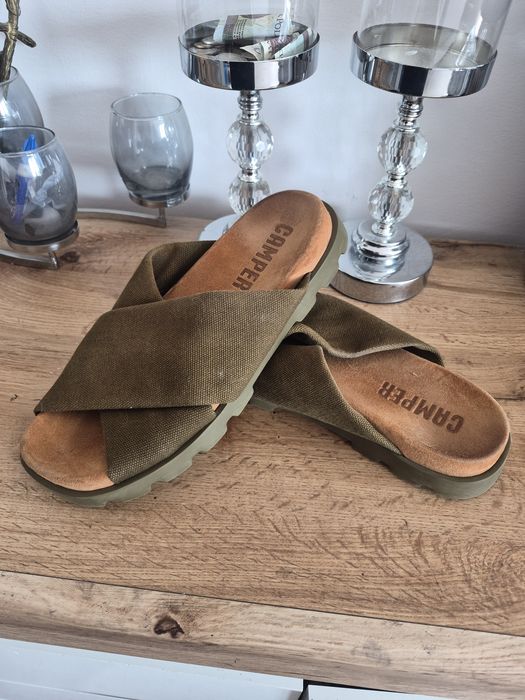 Klapki Camper 42 khaki