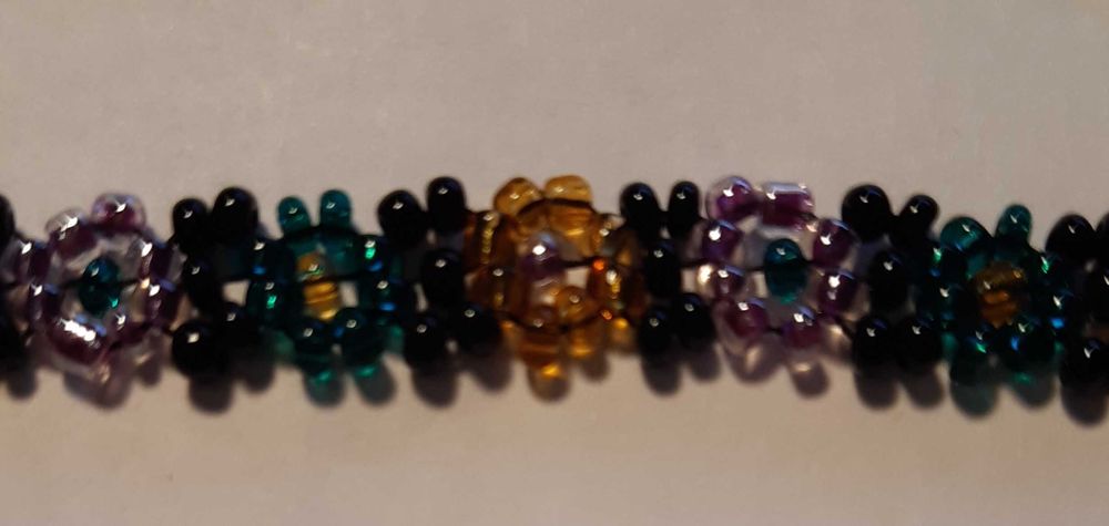 Colar de mini-missangas 2ª metade do século XX