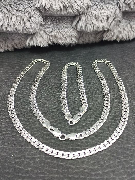 Colar e Pulseira Vigorys Prata