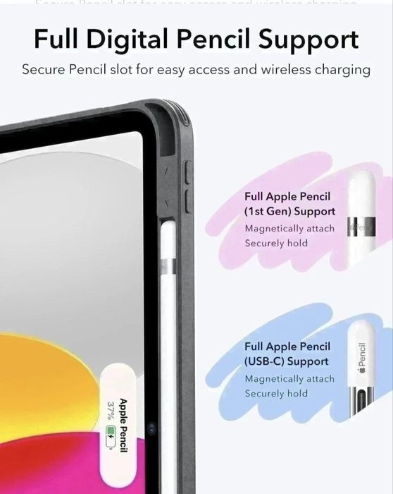 ESR Flip Magnetic Case with Pencil Holder