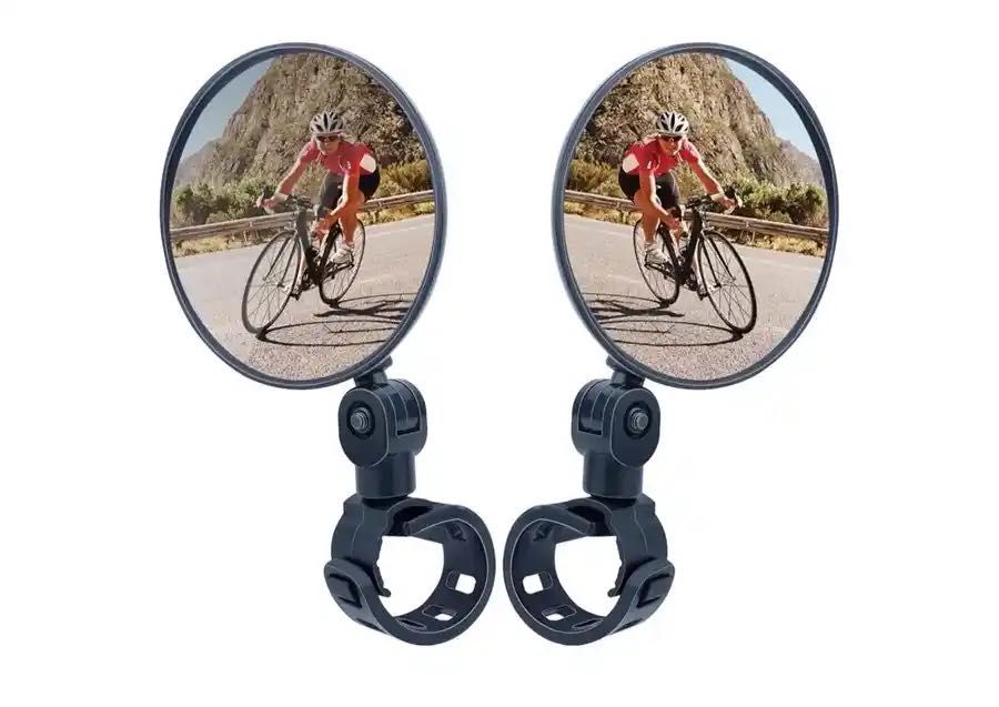 2x Espelhos Convexos p/ bicicleta, moto, trotinete *novos*
