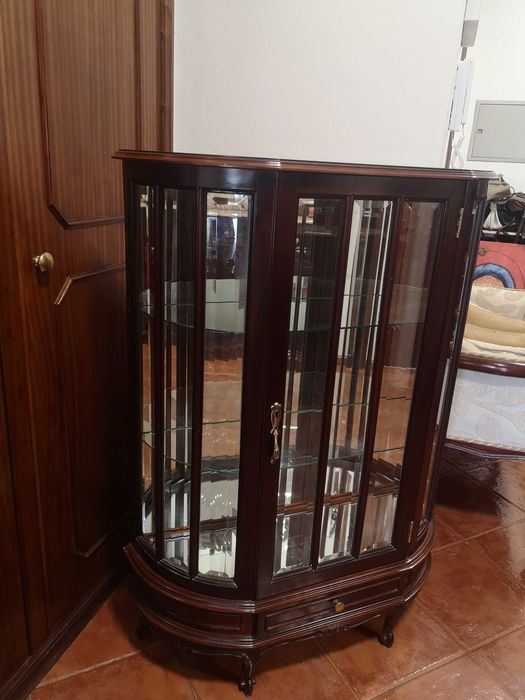 Vitrine em vidro  vintage