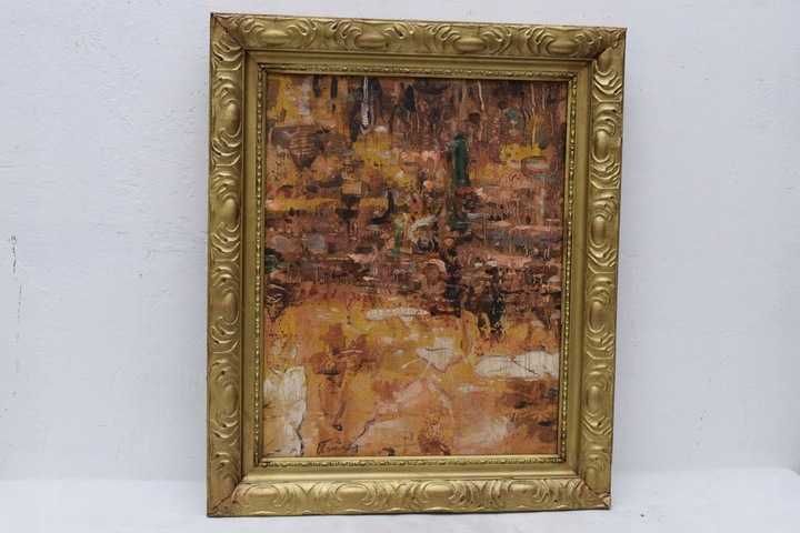 JAN TARASIN - ABSTRAKCJA - obraz na płótnie