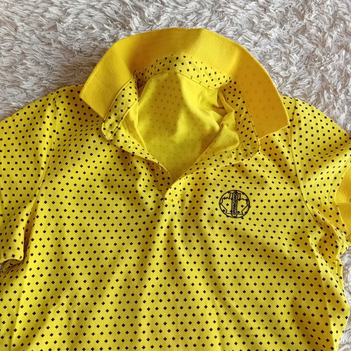 Koszulka polo żółta, DSQUARED