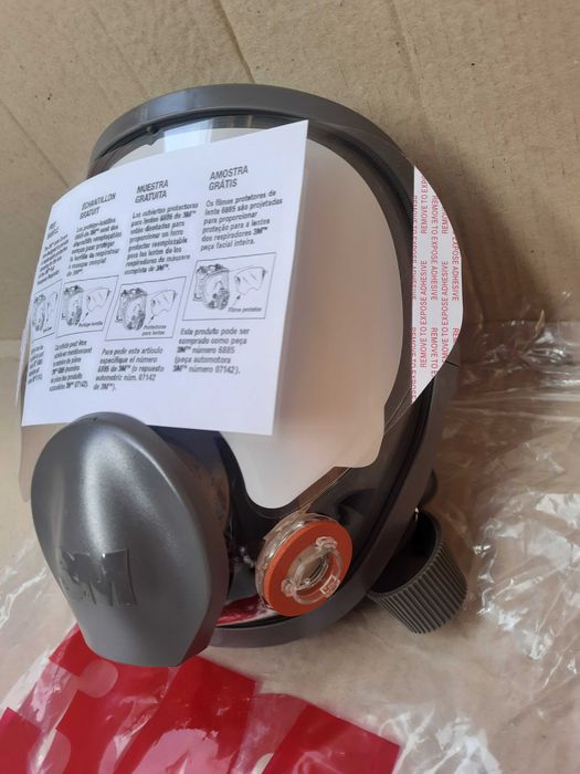 Полнолицевый противогаз. респиратор . 3M 6800 респіратор маска