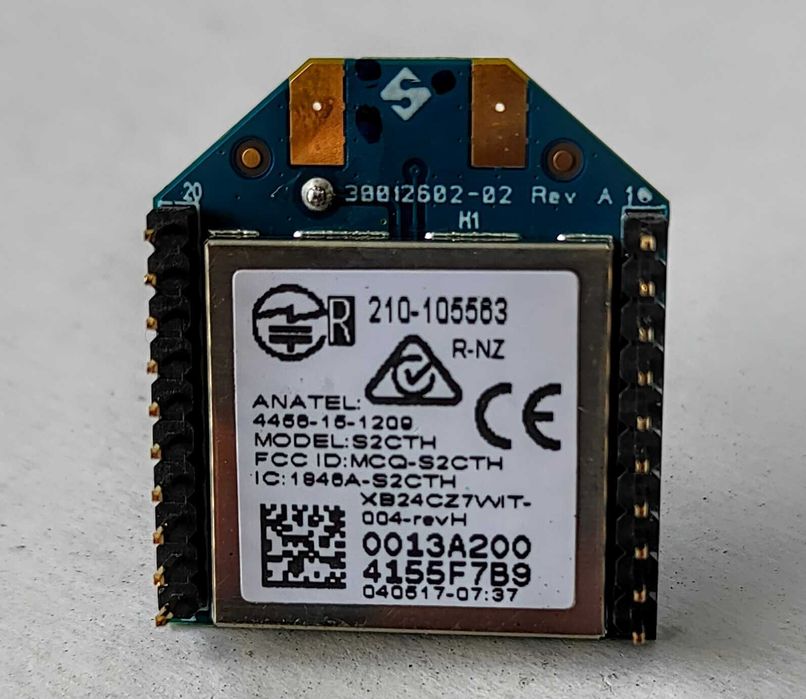 Moduł Xbee Digi 2.4Ghz S2CTH anatel Arduino