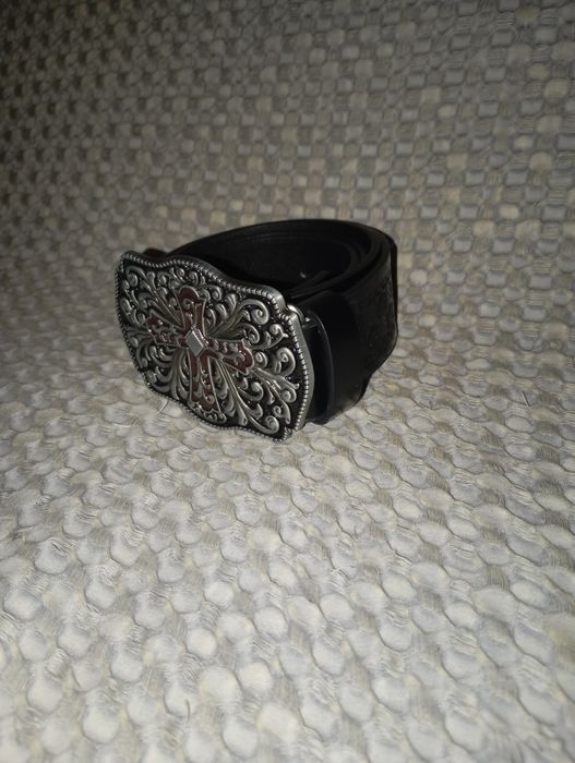 мужской и женский ремень с крестом y2k streetwear