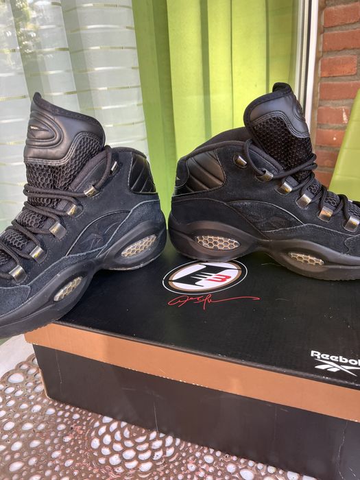 Кроссовки Reebok Question Mid Gold/Black 42,5 Maison Margiela Type