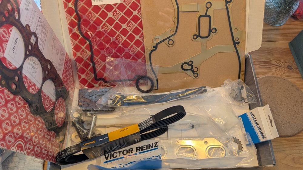 Kit de vedação e distribuição para Opel Corsa 1.4