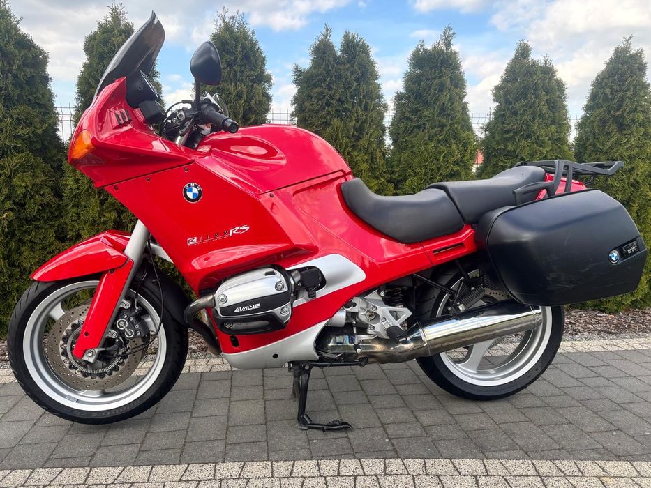 Śliczne  BMW R1100RS navi  kufry przebieg