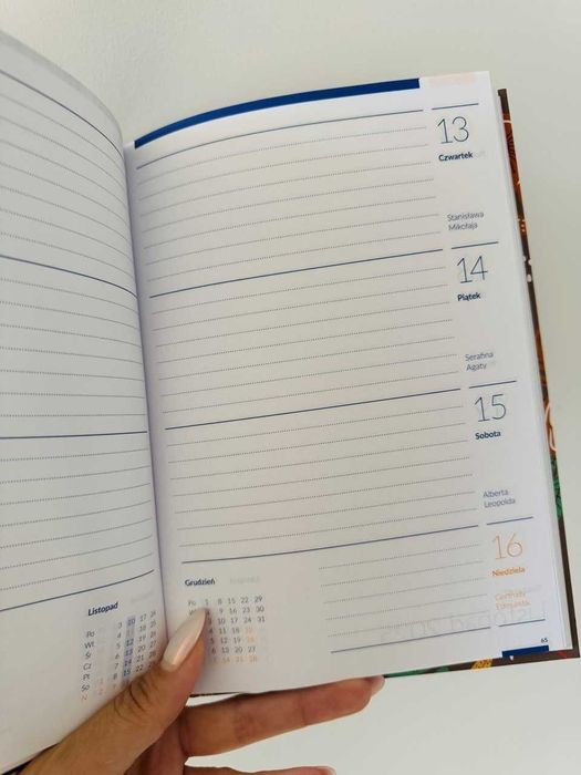 Kalendarz nauczycielski terminarz nauczyciela A5 planer notes