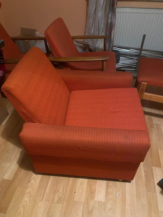 Krzesła PRL , różne rodzaje