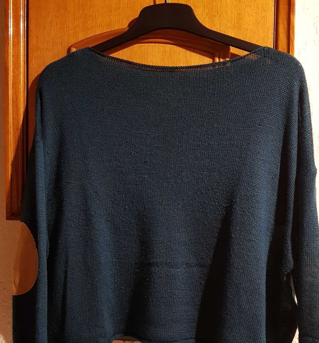 Camisola de malha verde Nova