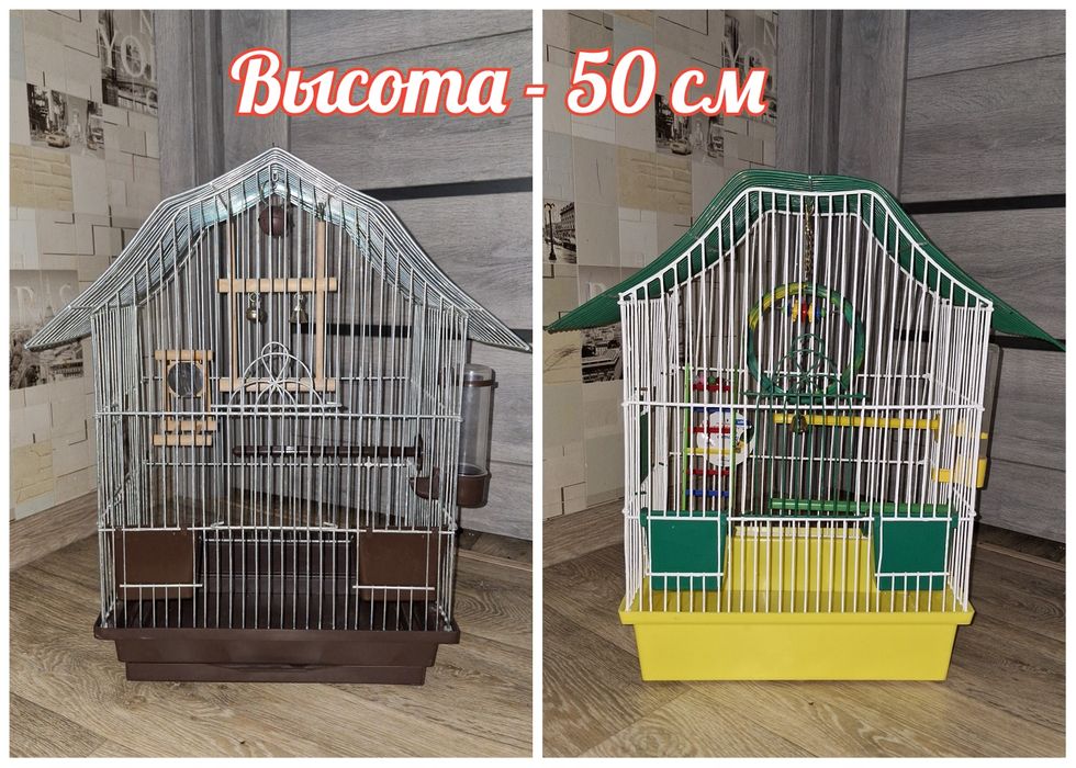 Клетка для попугая птиц "Природа"