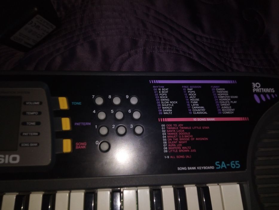 Keyboard Casio SA-65