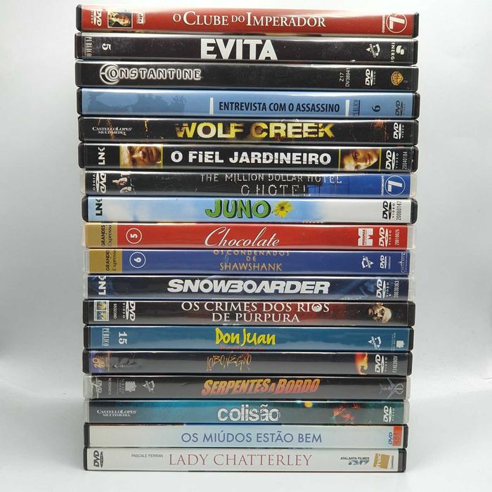 Lote 29/4 - Pack de 18 Filmes em DVD - Ref.VI