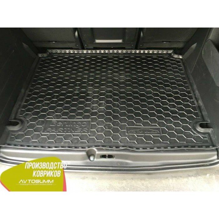 Коврик в Багажник Peugeot 208_301_308_307_3008_4008_Partner_5008_108_