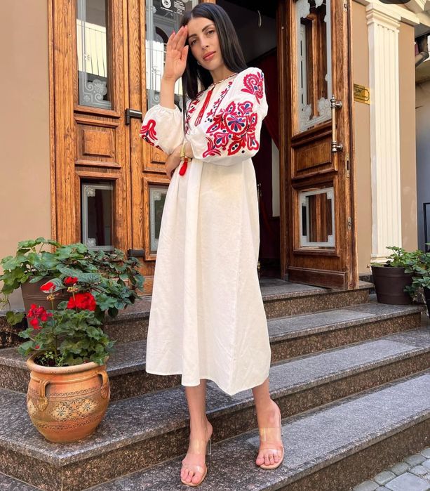 Вишита сукня, вишиванка, вишитое платье, плаття