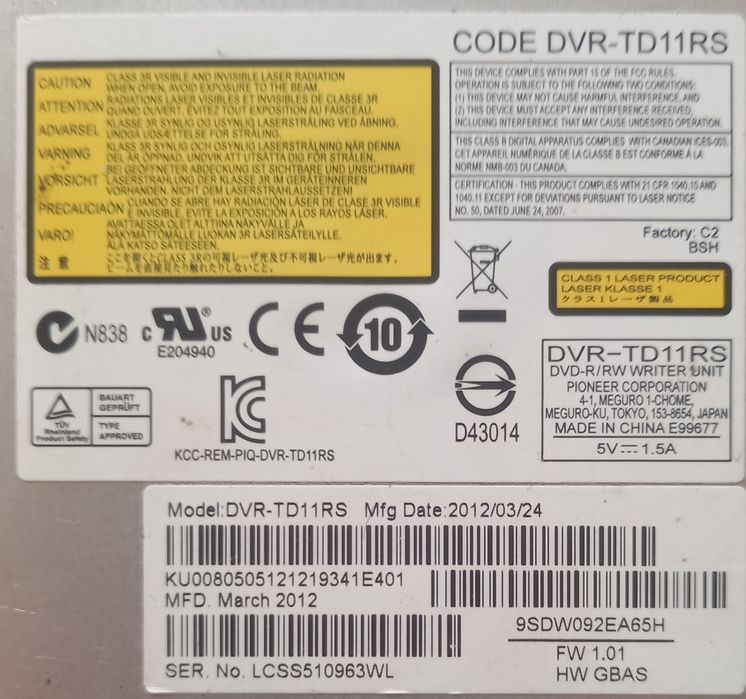 odtwarzacz DVD  do laptopa