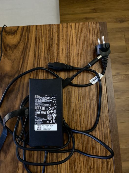 Zasilacz Dell 19.5V 6.7A oryginał 130W 7.4/5mm DA130PE1+kabel zas.